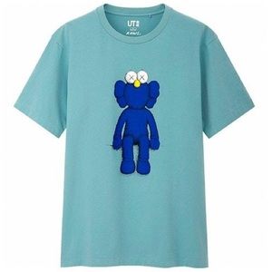 KAWS X UNIQLO LIMITED BLUE BFF TEE